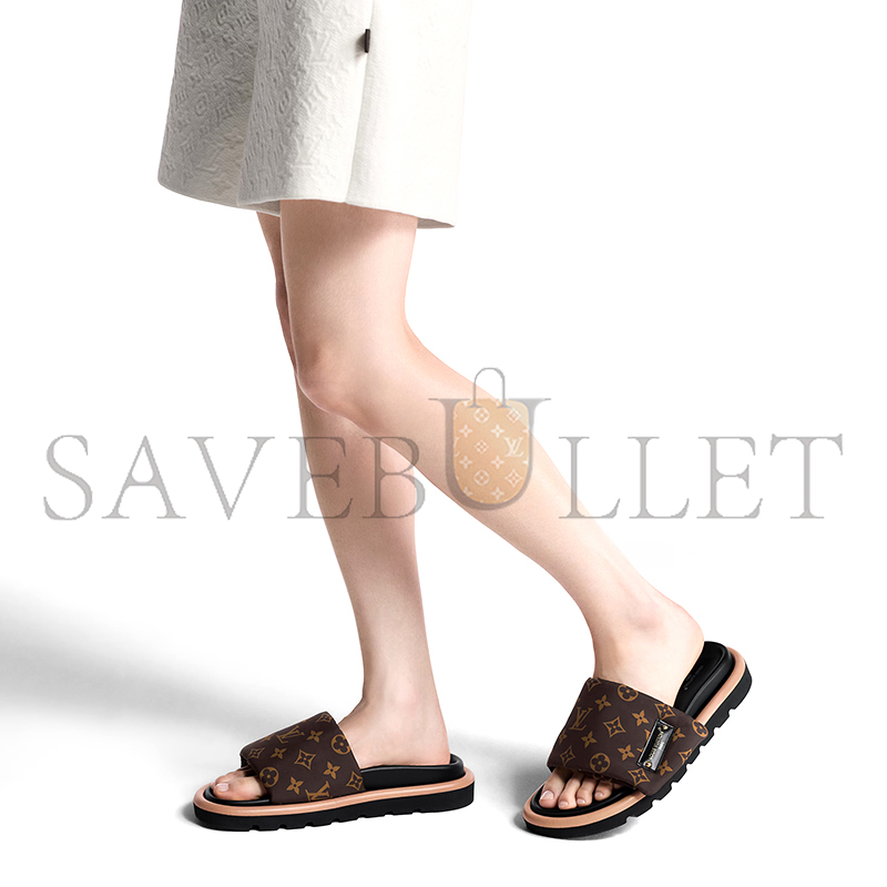 LOUIS VUITTON POOL PILLOW FLAT COMFORT MULE 1AAEBY